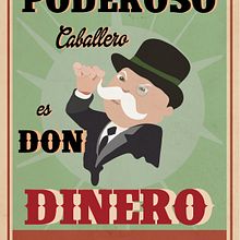 Poderoso Caballero. Un progetto di Direzione artistica, Design e Illustrazione tradizionale di Rafael Nadal Rodriguez - 12.10.2014