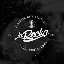 Propuesta Diseño La Rocka · Punk Clothing. Un progetto di Br, ing, Br, identit, Graphic design e Illustrazione tradizionale di TheTrendingMarket - 12.10.2014