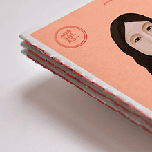 Ana Salas. Een project van  Br, ing en identiteit y Redactioneel ontwerp van Tatabi Studio - 12.10.2014