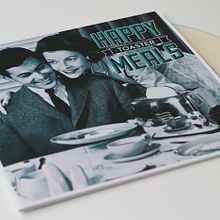 Happy Meals "Toaster" Vinyl Artwork. Art Direction, Editorial Design, Graphic Design, and Packaging project by Le Maritime Studio - 10.13.2014