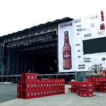 Mapping Escenario DAMM -CRUILLA 2014. Architecture, Br, ing, Identit, Film, Video, TV, and Music project by Perla28 - 10.15.2014