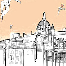  Above. Traditional illustration project by David Duprez - 10.15.2014