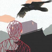 Ilustraciones inspiradas en la novela "Kafka en la orilla" Ein Projekt aus dem Bereich Traditionelle Illustration von Laura Assucena - 15.10.2014