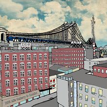 My Brooklyn Apartment, New York. Un proyecto de Arquitectura, Ilustración tradicional y Pintura de David Delgado Ruiz - 09.11.2014