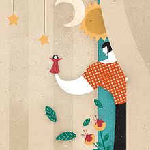 Cartel teatro infantil. Un progetto di Graphic design e Illustrazione tradizionale di David van der Veen - 15.10.2014