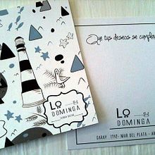 Tarjeta Regalo para "lo de Dominga". Graphic Design, and Traditional illustration project by Sami Garra - 10.16.2014