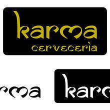 KARMA. Implementación  imagen para nuevo negocio de hostelería.. Br, ing, Identit, and Art Direction project by Rebeca Márquez - 03.31.2011