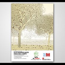 Campaña de prevención de Incendios. Art Direction, and Advertising project by German Villamarín Pulido - 10.16.2009
