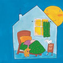 Good morning baby! Children's book . Ilustrație tradițională de Cristina Gil - 10.16.2018