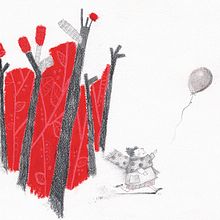 Bosque... . Ilustrație tradițională de Cristina Gil - 10.16.2014