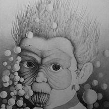 Bubble Boy. Fine Arts, Comic, Design, Character Design, Traditional illustration, and Painting project by Refrito Studio - 10.17.2014