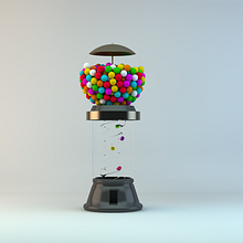 3D CANDY MACHINE ANIMATION. 3D, and Animation project by Rebeca G. A - 10.18.2014
