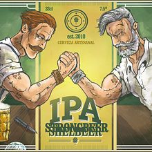 Strongbeer. Br, ing, Identit, Design, and Traditional illustration project by Javier Díaz González - 05.14.2020