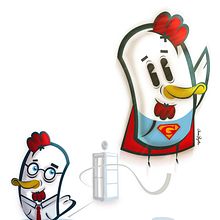 Super Gallipato. Design, Character Design, and Traditional illustration project by Manu Berjillos - 10.19.2012