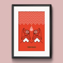 Twin Peaks Bob Owl. Un projet de Design graphique, Illustration traditionnelle et Illustration vectorielle de Ferran Sirvent Diestre - 19.10.2014