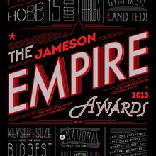 Empire Awards . Design, Editorial Design, T, and pograph project by Martina Flor - 10.19.2014