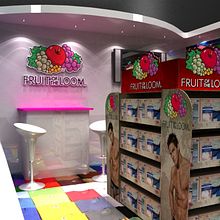 Stand para Marca de Ropa. Un progetto di 3D e Design di Desvío - 19.10.2014
