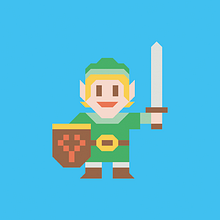 The Lengend of Zelda | Fanart. Character Design, and Traditional illustration project by Estudi Cercle - 10.19.2014
