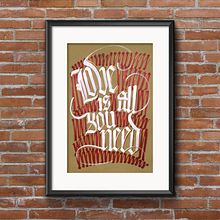 All you need is LOVE.... Writing, Traditional illustration, and Painting project by Adriana Fernandes Sánchez - 10.19.2014