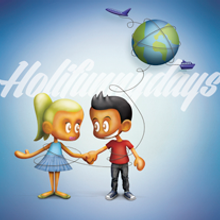 Holifunnydays Micropolix. Een project van  Art direction, Ontwerp van personages y Traditionele illustratie van Javi Luque - 16.06.2013
