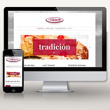 Web: Pastelería Tradición 1892 . % Miguel Pande tarafından hazırlanan Web Geliştirme, Tasarım, Grafik Tasarım, Ve Web Tasarımı projesi - 10.21.2014