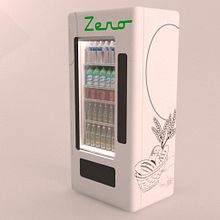 Diseño de una máquina de"vending" de comida saludable. Un proyecto de 3D y Diseño de Javier Anuncibay Hernaz - 21.10.2014