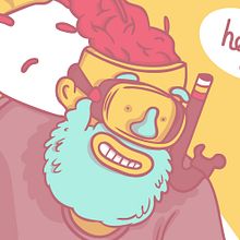 Mr HOPE. Design, and Traditional illustration project by marc marín - 10.22.2014
