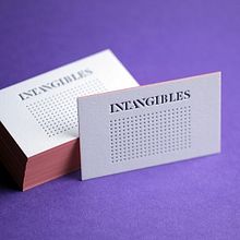 Intangibles. Projekt z dziedziny Br, ing i ident, fikacja wizualna, Design, T i pografia użytkownika Wete - 23.10.2014