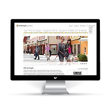 The Style Outlets. Art Direction, and Web Design project by Lorena Pérez - 09.09.2012