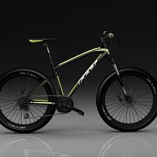 MountainBike Felt 3D. Un proyecto de 3D y Diseño de producto de Antonio Pintor - 01.03.2014