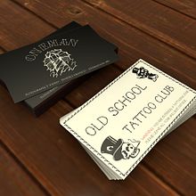 OneMan - Old School Tattoo Club. 3D, Br, ing, Identit, and Design project by Pablo Arenas - 10.26.2014