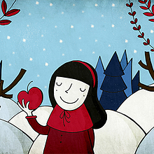 Blancanieves. Een project van Educatie y Traditionele illustratie van milena jarjour - 26.10.2014