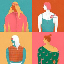Women from now. Un progetto di Graphic design e Illustrazione tradizionale di David van der Veen - 27.10.2014
