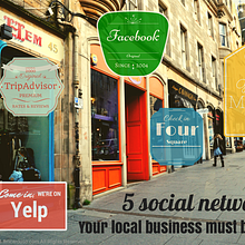 5 Social Networks your business must be on. Marketing project by Francisco Cardoso - 09.28.2014