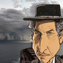 Bob Dylan para Más Truenos . Ilustrasi tradisional proyek oleh El Ciento Almacenes - 10.27.2014