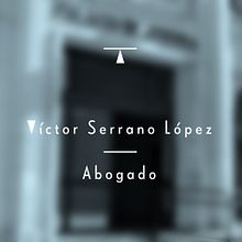 Víctor Serrano - Abogado. Un progetto di Br, ing, Br, identit, Design e Graphic design di Pedro Luis Alba - 30.04.2014