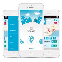 Smartpark  Smassa mobile app Ein Projekt aus dem Bereich UX / UI und Interaktives Design von Alejandro Gómez Naranjo - 28.10.2014