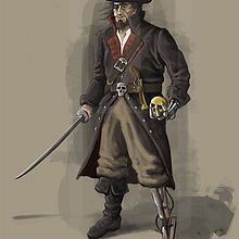 Concept: Pirata. Traditional illustration project by jjag-1 - 10.28.2014