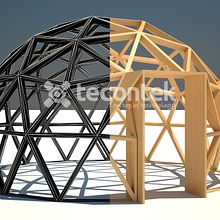 Render en 3D de un espacio interior de una cúpula. 3D, Interior Architecture, Design, Interior Design, Product Design & Industrial Design project by Aranzazu Hurtado Ruiz - 06.12.2014