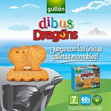 Gullón. PLV lanzamiento Dibus Dragons. Un progetto di Direzione artistica, Design, Graphic design e Illustrazione tradizionale di Patricia Berthier - 30.06.2014