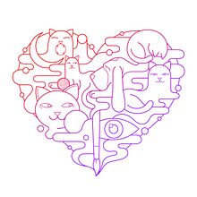 Cats & love. Een project van  Art direction,  Ontwerp y Traditionele illustratie van Víctor Bregante - 29.10.2014