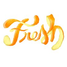 Fresh fuit Ein Projekt aus dem Bereich Kunstleitung, Design, Traditionelle Illustration, T und pografie von Víctor Bregante - 29.10.2014