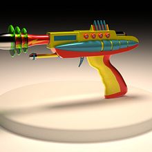 Raygun. Un progetto di 3D di Pablo Calviño Floría - 29.10.2014