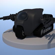 Tanque. Un progetto di 3D di Pablo Calviño Floría - 29.10.2014