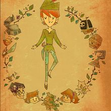 Peter Pan . Desain Karakter & Ilustrasi tradisional proyek oleh Ayelen Garcia - 10.29.2014