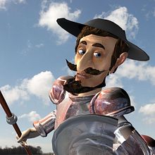 Don Quijote 3d. . 3D, and Animation project by Eduardo Alvarez - 10.29.2014