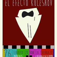 Efecto Kuleshov teatro. Design gráfico projeto de Srta. L. Figueredo - 31.10.2014
