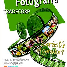 CLIENTE: TRADECORP S.A.U. Material I Certamen de Fotografía. Design, Graphic Design, and Events project by Rebeca Márquez - 03.01.2014