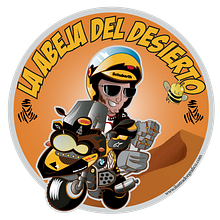 Abeja del desierto ( Logo indumentaria Dakar ). Fine Arts project by jose ramón puerto urios - 11.11.2014