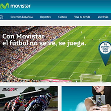 ViveMovistar. Un progetto di Br, ing, Br, identit e Web development di Fernando Morales Roselló - 03.11.2014